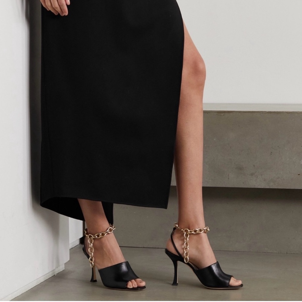 Jimmy Choo Mule with chain detail